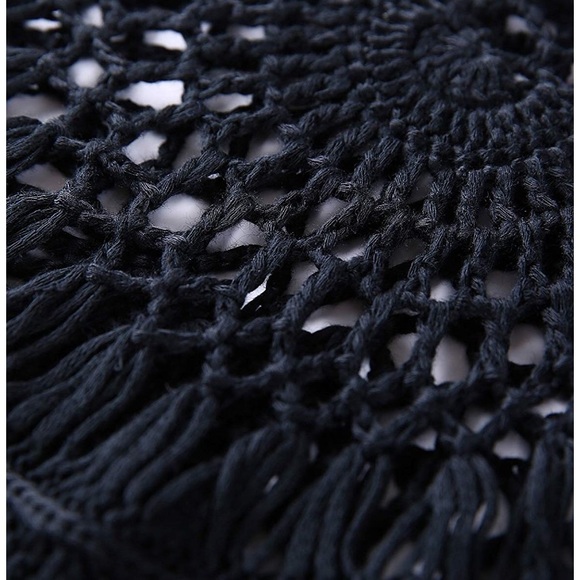 Crochet Swimsuit Coverup 🖤 - Picture 6 of 8